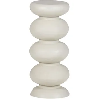 Woood Brilo Beistelltisch Metall Creme, - Creme