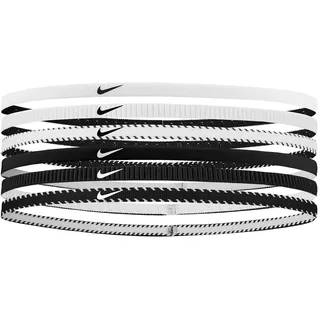 Nike Flex Slim Headbands 6er-Pack schwarz TU
