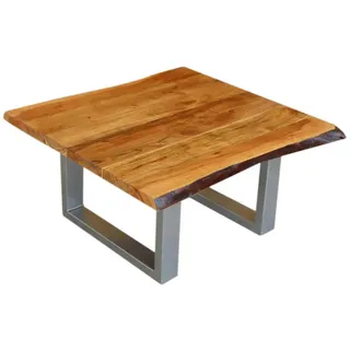 KAWOLA Lore Braun Akazie 80 x 80 cm