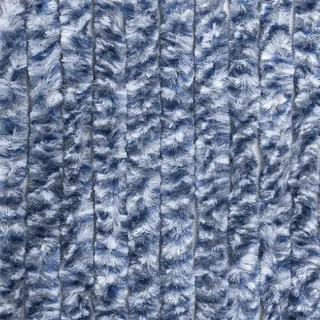 BERGER Blickdicht Flauschvorhang 185x56 cm | Chenille Türvorhang als Flauschvorhang Wohnwagen, Flauschvorhang Wohnmobil | Flauschvorhang Insektenschutz für Balkontür, Sichtschutz, Raumteiler