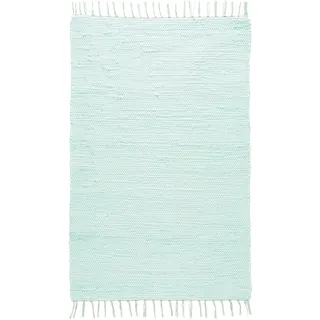 Fleckerlteppich Julia 2 in Hellgrün ca. 70x130cm