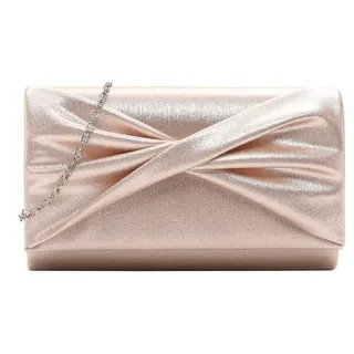 TAMARIS Clutch TAS Amalia Ribbon 33802 Damen Handtaschen Uni rose roségoldfarben - Rosa