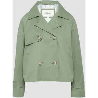 S.Oliver Cabanjacke mit Raglanärmeln und Streifenfutter, 38