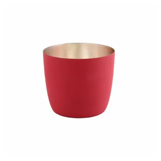 Giftcompany Teelichthalter Madras M Metall Rot/Gold