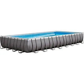 Intex Ultra Frame Swimming Pool Komplett-Set 975x488x132 cm