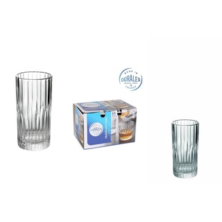 Duralex Glas Duralex Gläserset 1058AB066 6 Stück 305 ml, Glas weiß