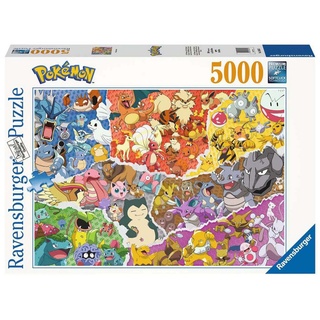 Ravensburger Puzzle Ravensburger 16845 - Pokémon Allstars - 5000 Teile, Puzzleteile