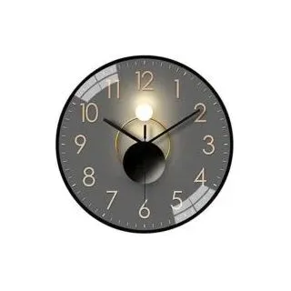 Moderne 20 Cm Wanduhr, Geräuschlos, Ohne Ticken, Batteriebetrieben, Zur Wandmontage, Für Wohnzimmer, Schlafzimmer, Küche, Büro, Klassenzimmer (siehe Foto).