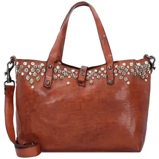 Campomaggi Shopper Tasche Leder 36 cm  braun