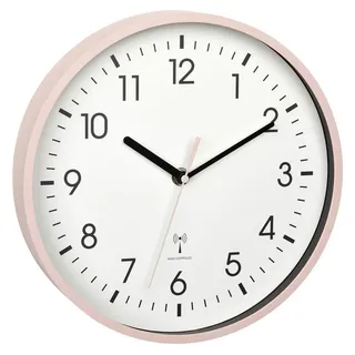 TFA Funkwanduhr 24,5 cm 60.3550.16 rosa