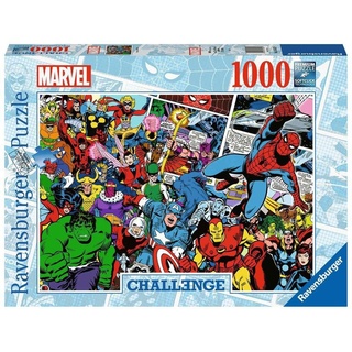 Puzzle Challenge Marvel 1000 Teile Puzzle, 1000 Puzzleteile bunt
