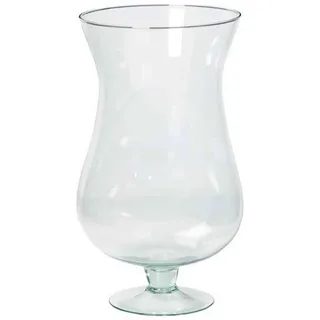 INNA-Glas Pokalvase KOFFI aus Glas, mit Fuß, klar, 30 cm, Ø 16 cm