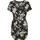 URBAN CLASSICS Jumpsuit URBAN CLASSICS Urban Classics Ladies Short Viscose Belt Jumpsuit Gr XS US-Größen bunt schwarz tropical 100 Viskose loose fit Overalls Jumpsuit
