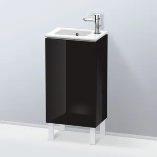 Duravit Waschtischunterschrank 1 Tür 42 x 70,4 x 29,4 cm Schwarz Hochglanz