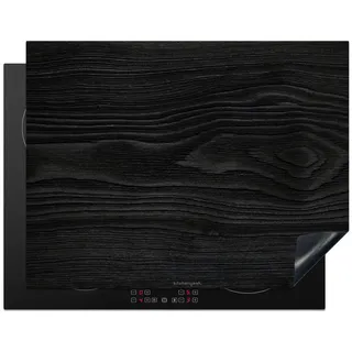onlywow Herdabdeckplatte 77 x 59 cm Schwarz