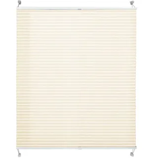 KARAT Faltrollo "Magic Mini" - Ohne Bohren - Rollo für alle Wohnbereiche - Weiß / 120 x 100 cm