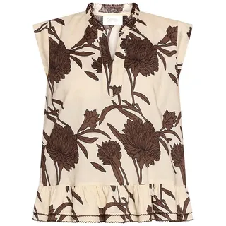 Cartoon Schlupfbluse beige/braun 46
