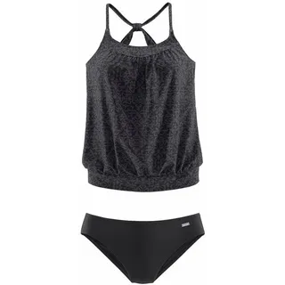 VENICE BEACH Tankini Damen Schwarz/Grau 36