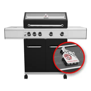 Grillfürst Gasgrill Grillfürst G410G 4-Brenner Gasgrill - 1. FC Köln Edition
