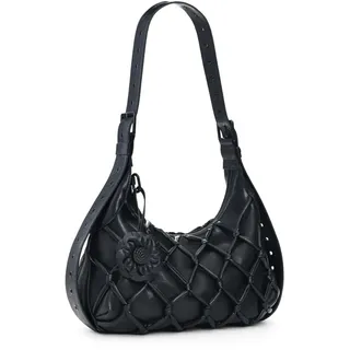 DESIGUAL Iridio Schultertasche Synthetik Black