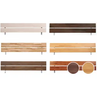 Hasena Wood-Line Kopfteil Duo 180 cm Buche walnuss