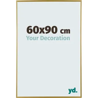 Bilderrahmen, 60x90 cm, Gold, Kunststoff, Evry - Gold