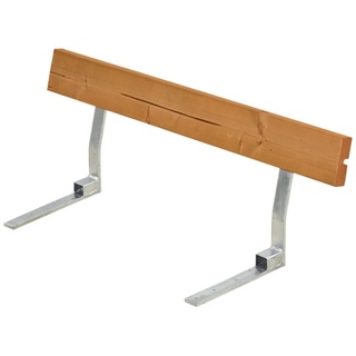 Plus Rückenlehne Stahl-Holz 118 x 5,2 x 33,7 cm teak für Picknicktisch