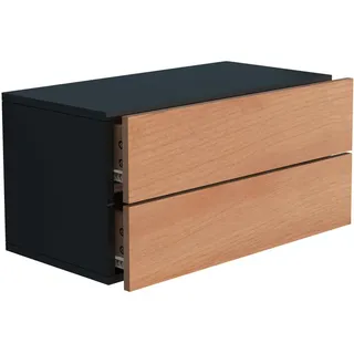 VCM Nachtschrank Usal 60 x 32 x 30 cm Braun