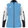 Polyesterjacke Damen skyblue/weiß/marine M