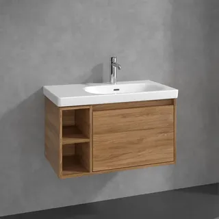 Villeroy & Boch Waschtischunterschrank 1 Auszug 77,2 x 43,6 x 43,9 cm Kansas Oak