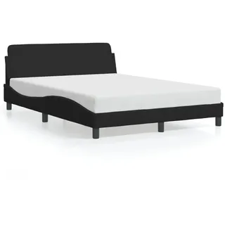 vidaXL Dover 140 x 190 cm Schwarz