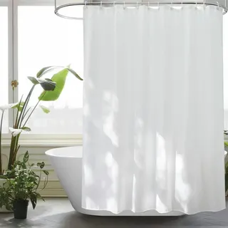 luxuskollektion Duschvorhang 180 x 220 cm weiß