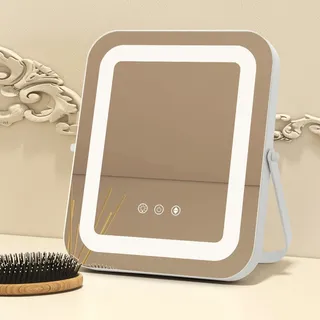 Costway Kosmetikspiegel mit LED Beleuchtung
