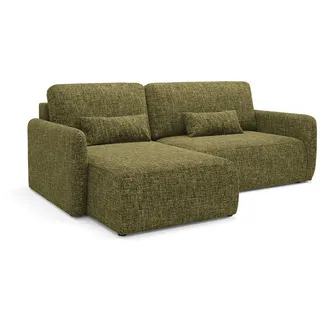 petits-meubles Eckcouch 3-Sitzer Grün