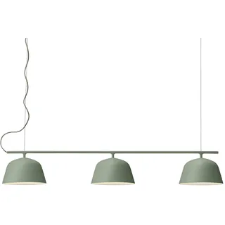 Muuto Ambit Rail 1-flg. 126 cm rund grün Aluminium