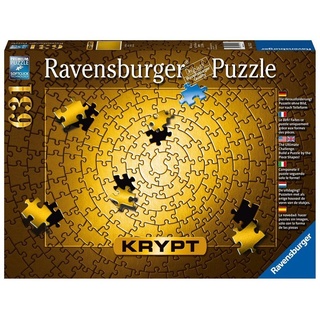 Ravensburger Puzzle 15152 - Krypt Puzzle Gold - Schweres Puzzle Für Erwachsene Und Kinder Ab 14 Jahren  Mit 631 Teilen