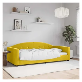 vidaXL Tagesbett 100 x 200 cm Gelb