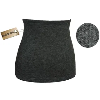 alles-meine.de GmbH Angora Wolle - grau - Nierenwärmer/Bauchwärmer/Rückenwärmer - Größe: Männer XL - ideal auch für Blasenentzündung und Hexenschuss/Rückenschmerzen