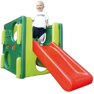 Little Tikes Junior Activity Gym - Klettern, Krabbeln und Rutschen - Aktives Spielen fördert die körperliche Entwicklung - Innen- oder Außenbereich - Evergreen