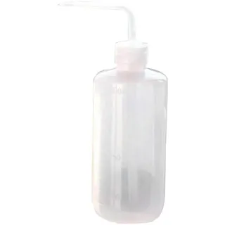 Livecitys Biegedüse Gießkanne, 250/500 ml Gießkannen Schnabel Ausgießen Pflanze Bend Mund Spritzflasche Weiß 500 ml