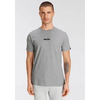 Ellesse T-Shirt H T-SHIRT mit Kurzarm, aus Baumwolle grau S (46)