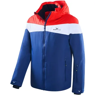 Black Crevice Herren Ski- und Snowboardjacke, rot/weiß/navy, 56 - 56