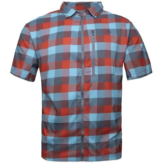 Schöffel Kurzarmhemd Porto Alegre Herren (1-tlg) Klamotte, Dress, Business, Anzug, Freizeithemd rot 56