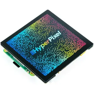 Pimoroni HyperPixel 4.0 Square - Hochauflösendes Display für Raspberry Pi, Non-Touch