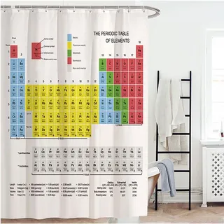Mcboson Duschvorhang, Gelb, Textil, 180x180 cm, Badtextilien, Duschvorhänge