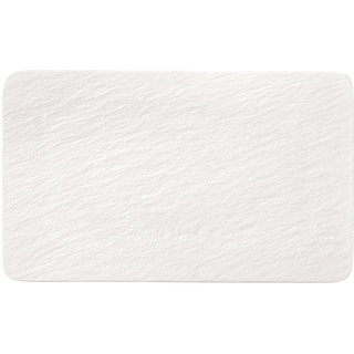 Villeroy & Boch Manufacture Rock blanc Multifunktionsteller 28 x 17 cm rechteckig weiß