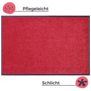 HANSE HOME Schmutzfangmatte 120 x 180 cm Rot