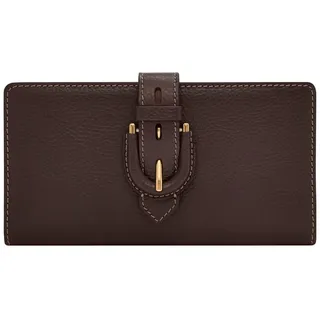 Fossil Harwell Tab Bifold Geldbörse Damen braun