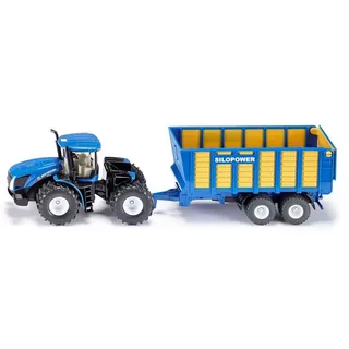 Siku 1947 - Traktor mit Silagewagen verschiedene Farben 1:50