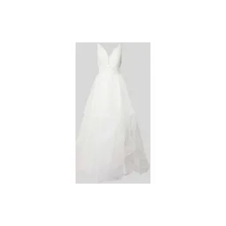 Brautkleid mit zarten Rockvolants, Offwhite, $listsize[$i].replace('"','"')